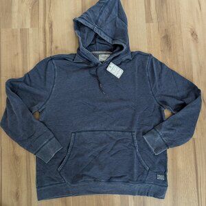 NWT Flag & Anthem Basic Hoodie XXL Navy Blue Pullover Sweatshirt Soft Casual